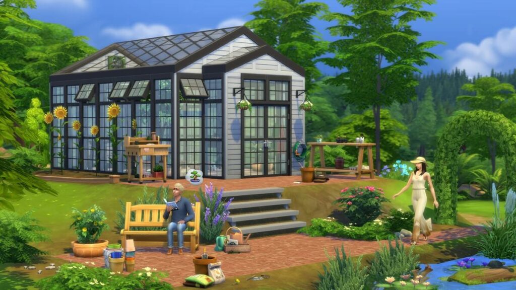 Los Sims 4 Invernadero