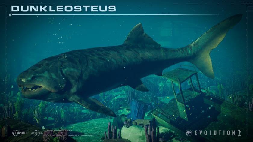 Jurassic World Evolution 2 DLC especies marinas prehistóricas