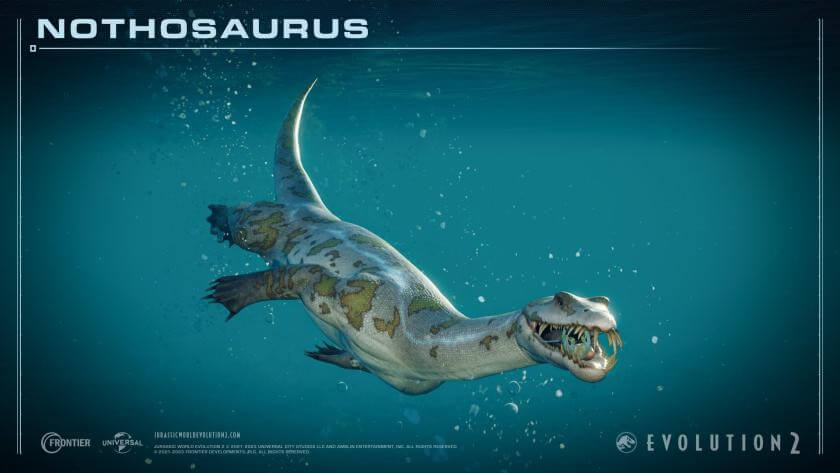 Jurassic World Evolution 2 DLC especies marinas prehistóricas